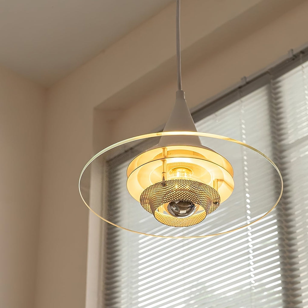 Vaughn Lampe Pendante en Verre Contemporaine - Neutralighting