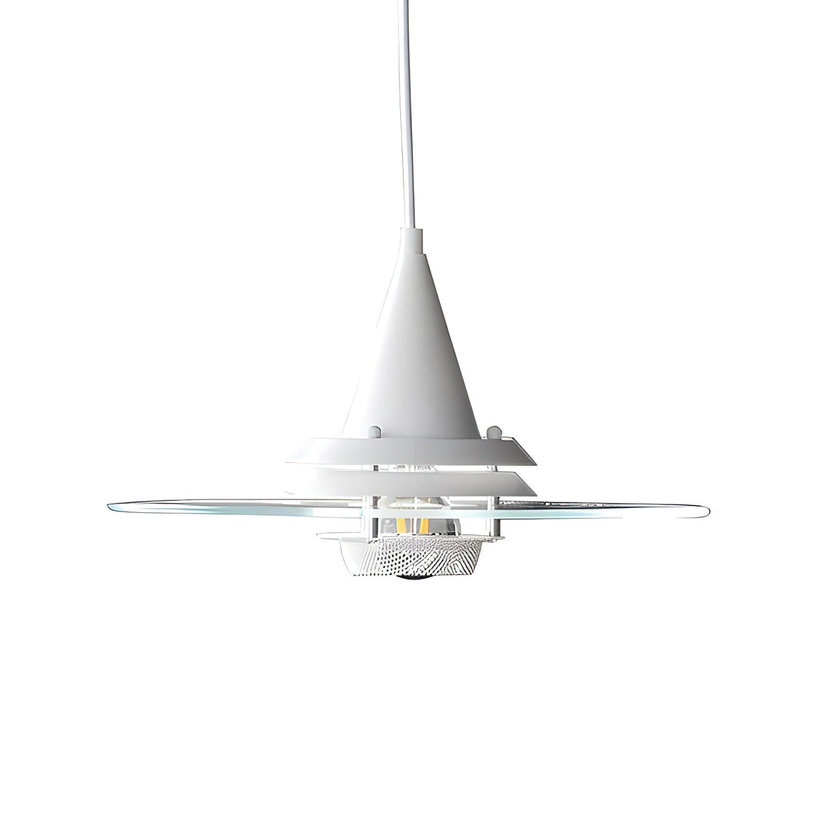 Vaughn Lampe Pendante en Verre Contemporaine - Neutralighting