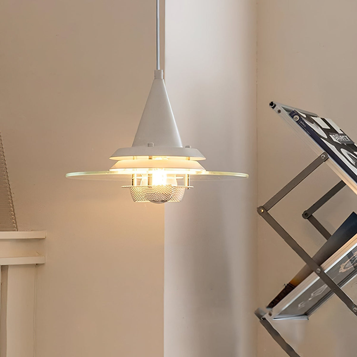Vaughn Lampe Pendante en Verre Contemporaine - Neutralighting
