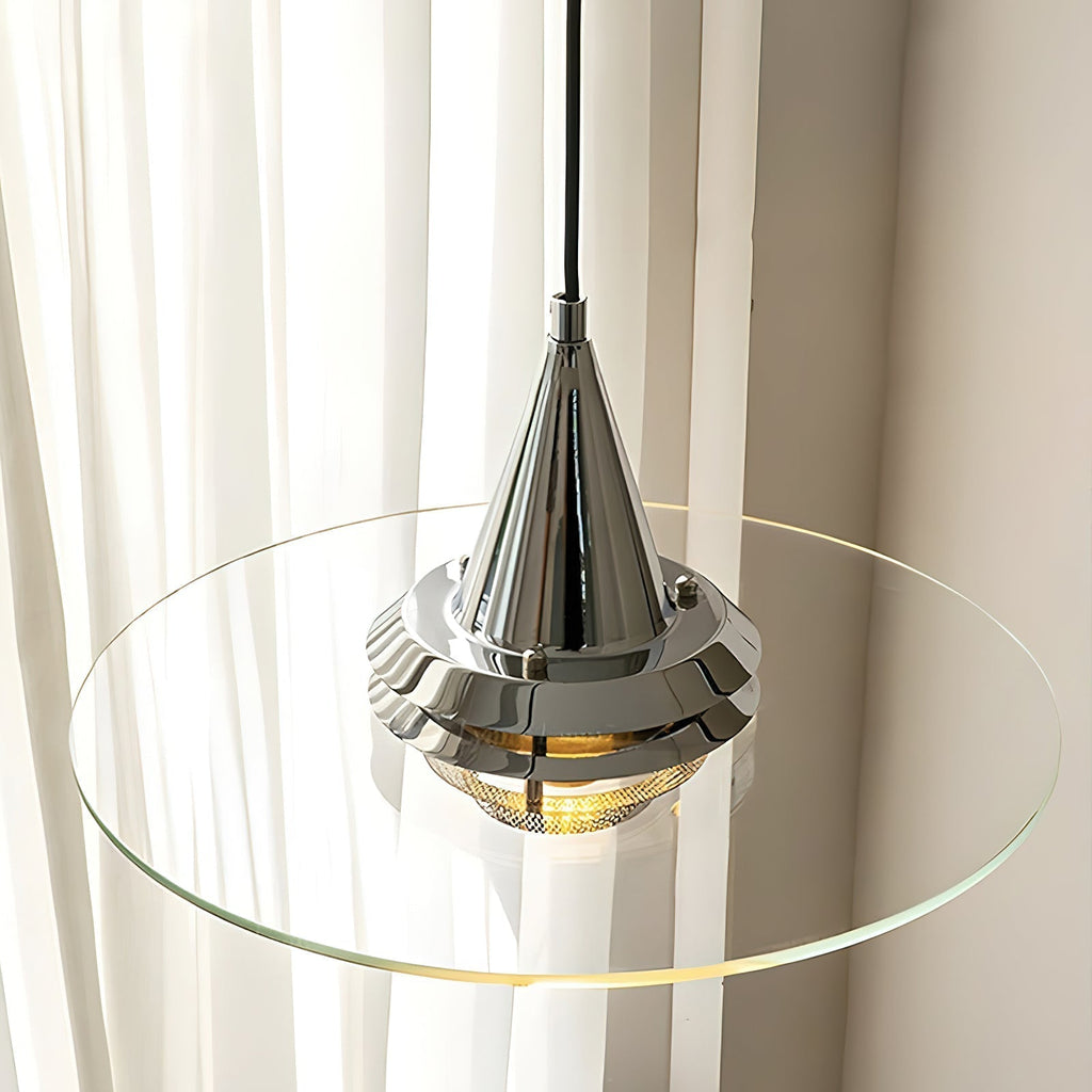 Vaughn Lampe Pendante en Verre Contemporaine - Neutralighting