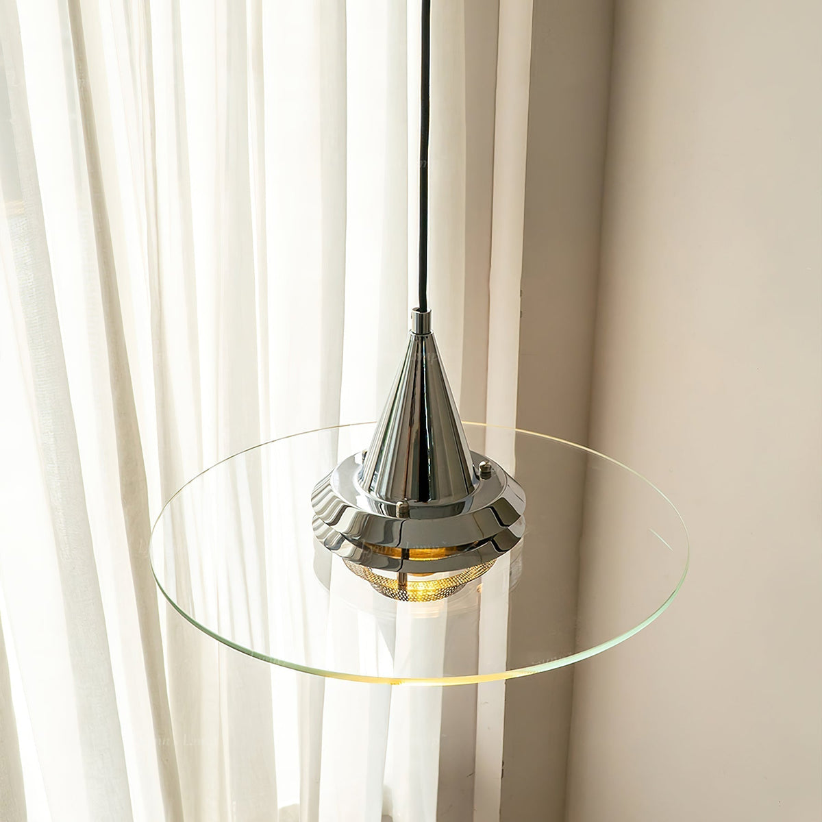 Vaughn Lampe Pendante en Verre Contemporaine - Neutralighting