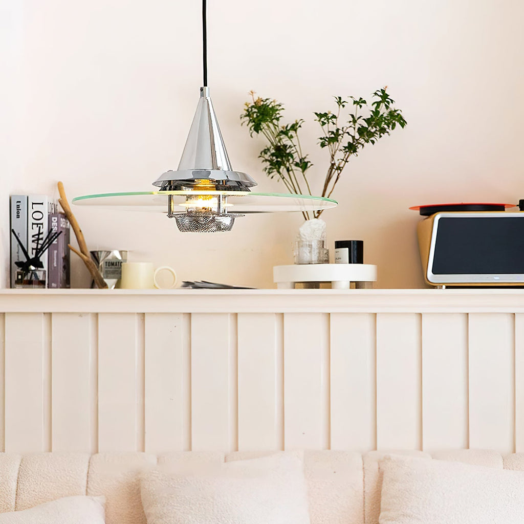 Vaughn Lampe Pendante en Verre Contemporaine - Neutralighting