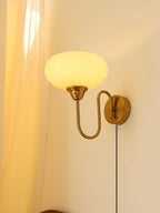 Ulsilia Applique Murale Nordique Haut de Gamme en Métal et Verre - Neutralighting