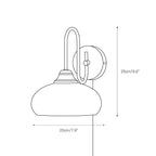 Ulsilia Applique Murale Nordique Haut de Gamme en Métal et Verre - Neutralighting