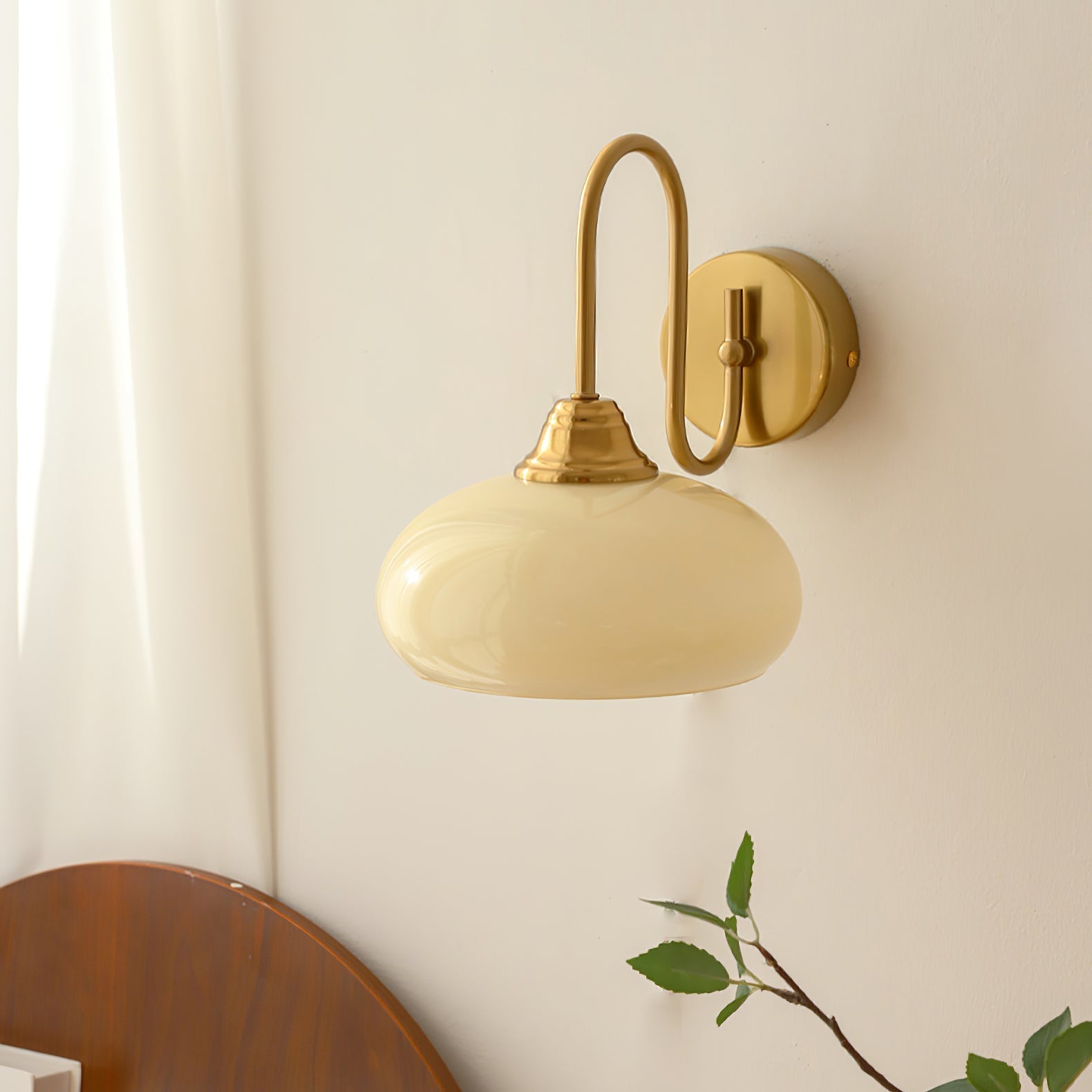 Ophaan Applique Murale Moderne Minimaliste en Verre et Métal - Neutralighting