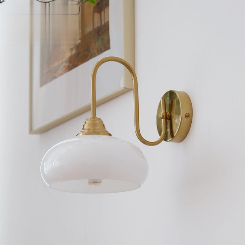 Ophaan Applique Murale Moderne Minimaliste en Verre et Métal - Neutralighting