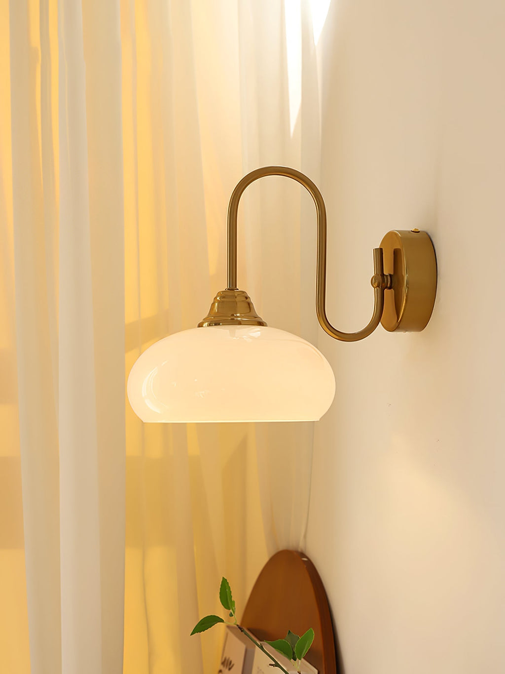 Ophaan Applique Murale Moderne Minimaliste en Verre et Métal - Neutralighting