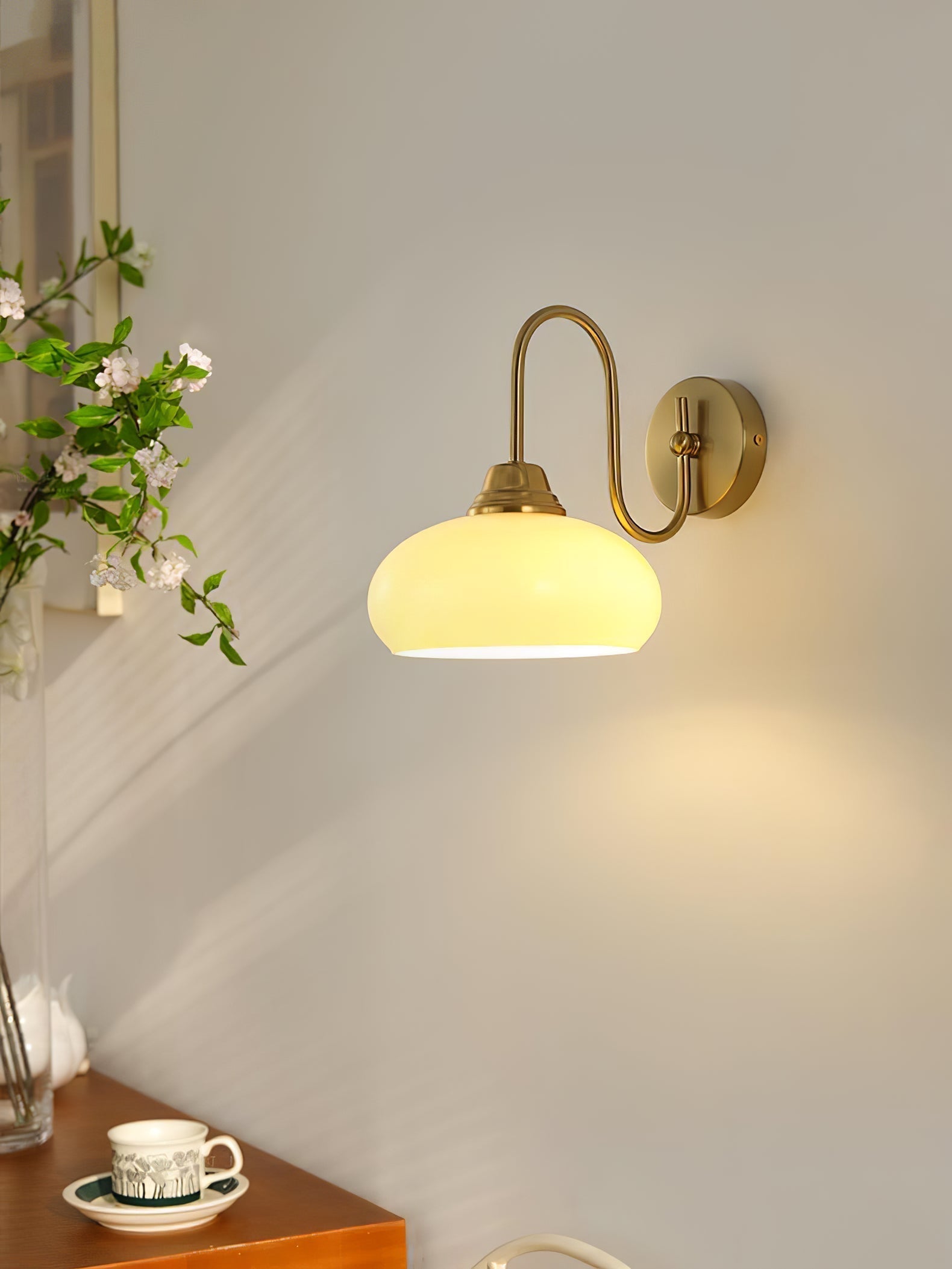 Ophaan Applique Murale Moderne Minimaliste en Verre et Métal - Neutralighting