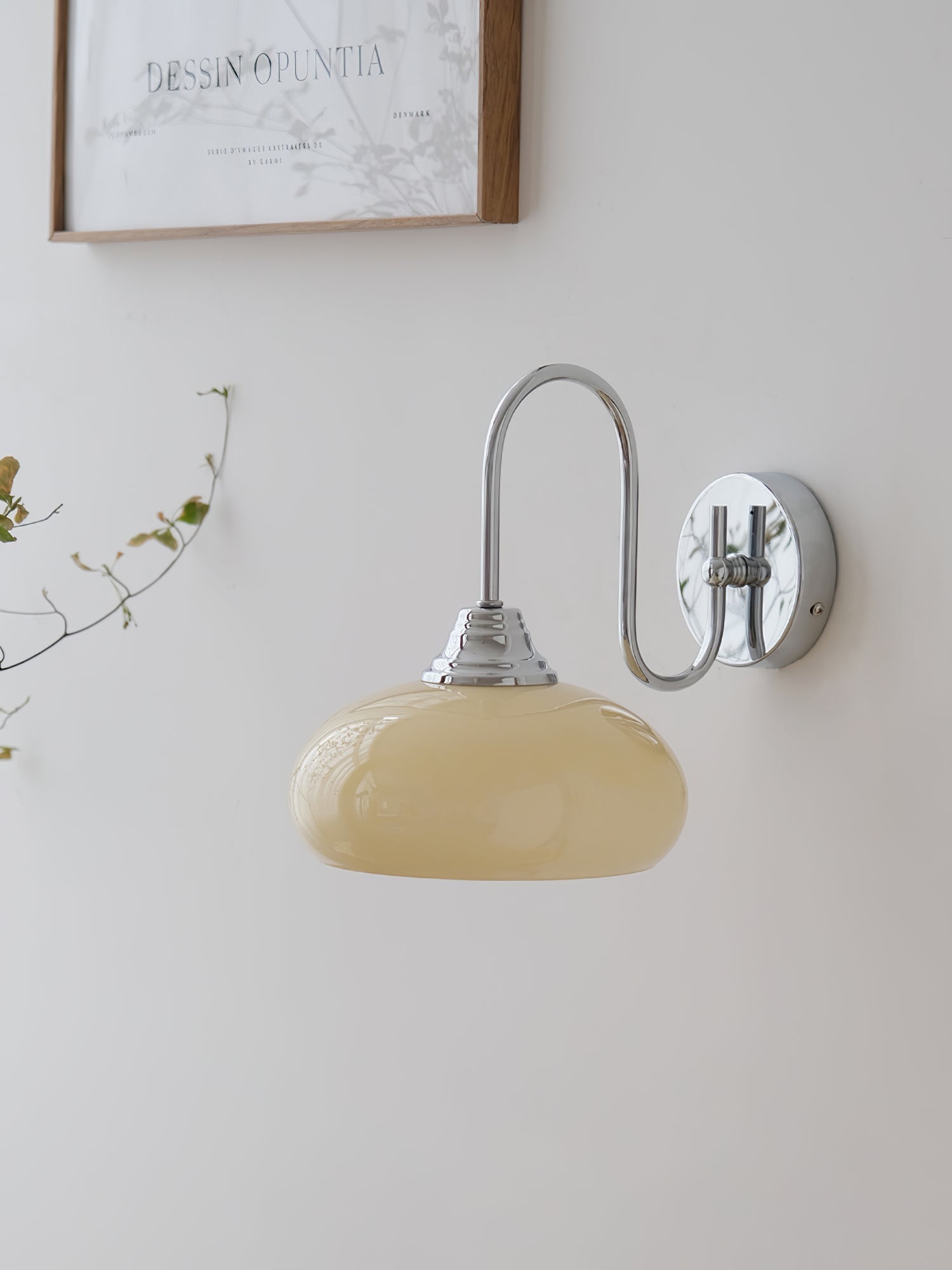 Ophaan Applique Murale Moderne Minimaliste en Verre et Métal - Neutralighting