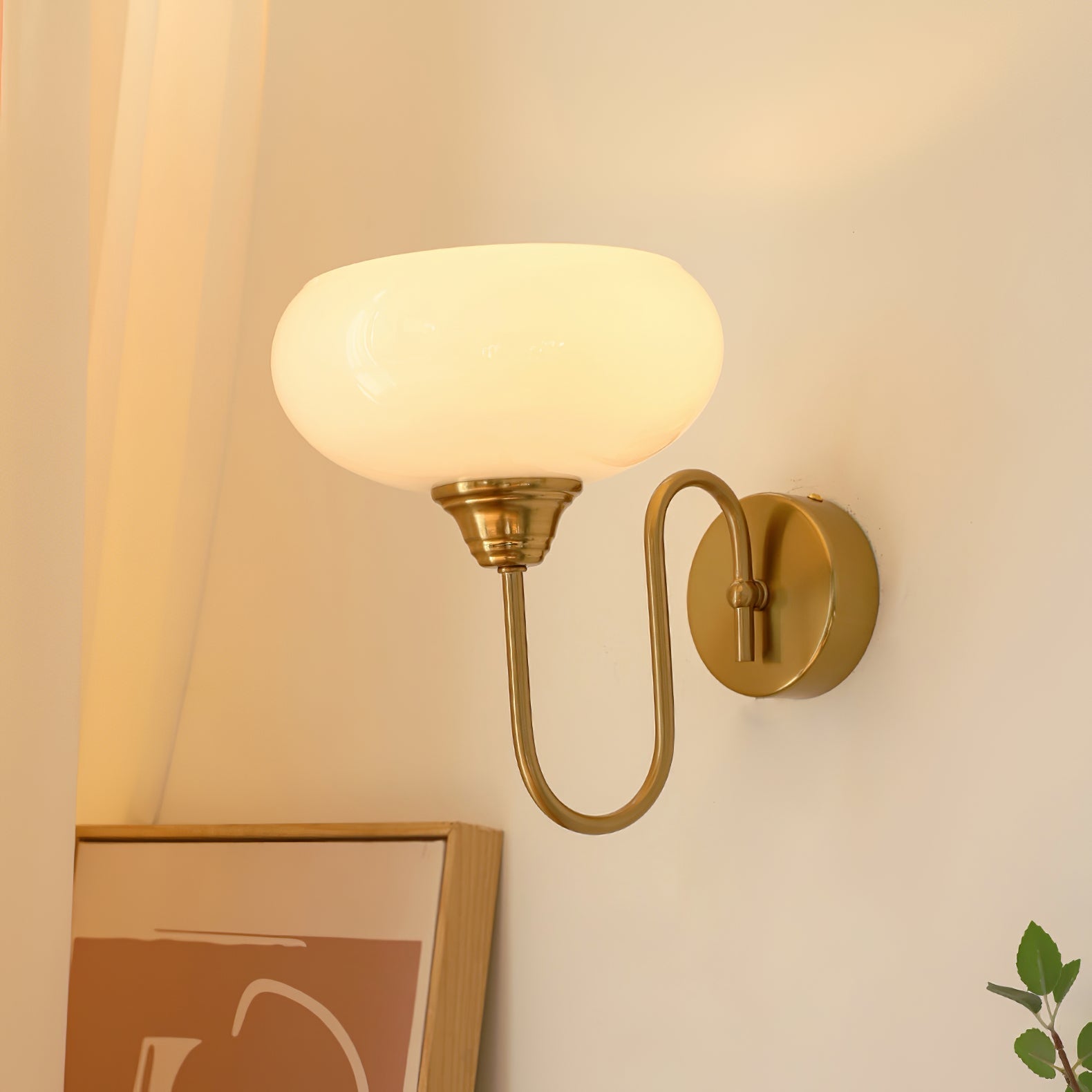 Ophaan Applique Murale Moderne Minimaliste en Verre et Métal - Neutralighting