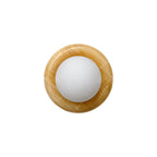 Cemaros Applique Murale Moderne Minimaliste en Verre Jade - Neutralighting