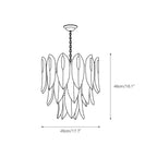 Ivthayra Lustre Postmoderne en Laiton et Verre de Luxe - Neutralighting
