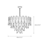 Ivthayra Lustre Postmoderne en Laiton et Verre de Luxe - Neutralighting