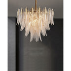 Ivthayra Lustre Postmoderne en Laiton et Verre de Luxe - Neutralighting