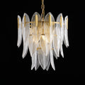 Ivthayra Lustre Postmoderne en Laiton et Verre de Luxe - Neutralighting