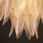 Ivthayra Lustre Postmoderne en Laiton et Verre de Luxe - Neutralighting