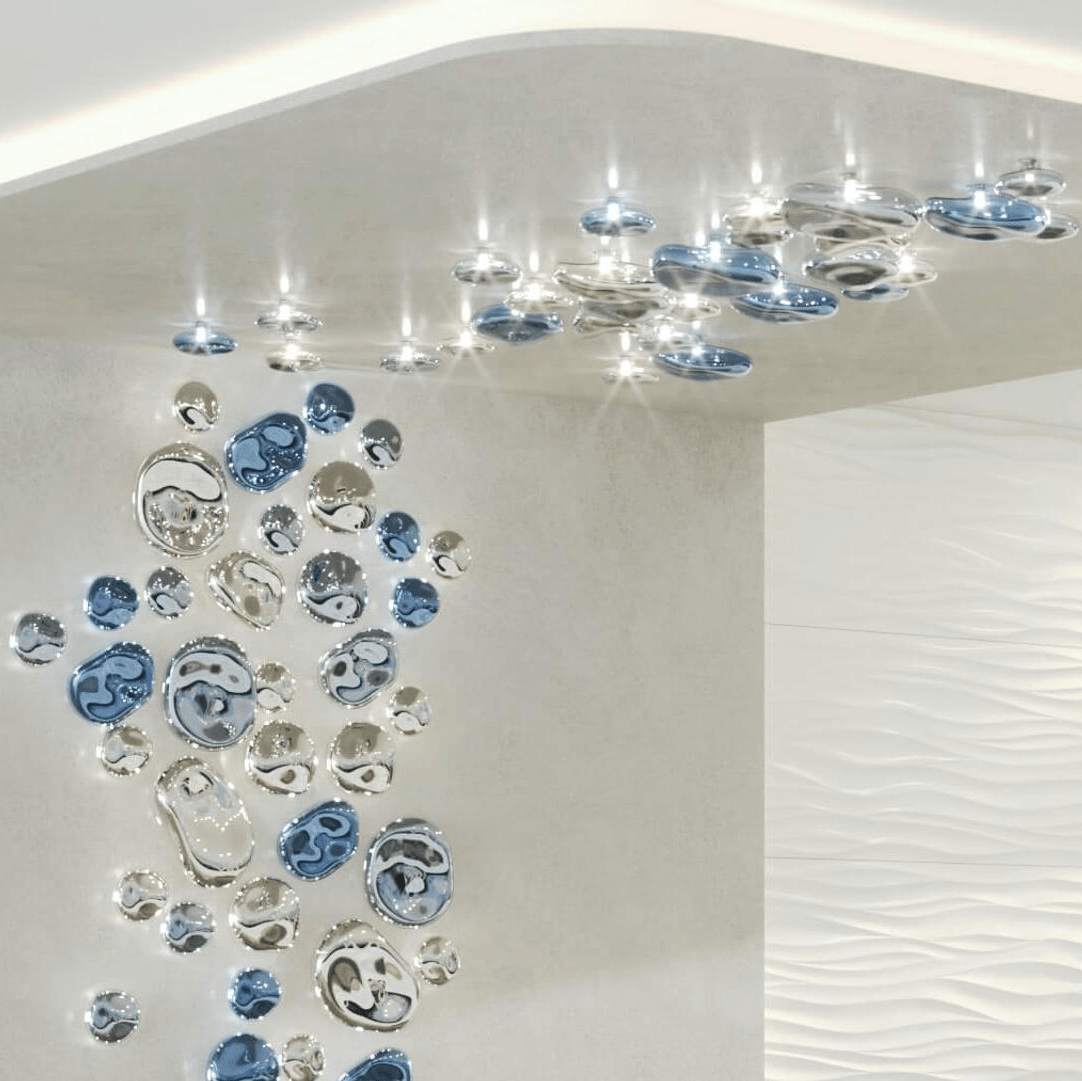 Nyzoris Applique Murale Élégante en Verre Bulle - Neutralighting