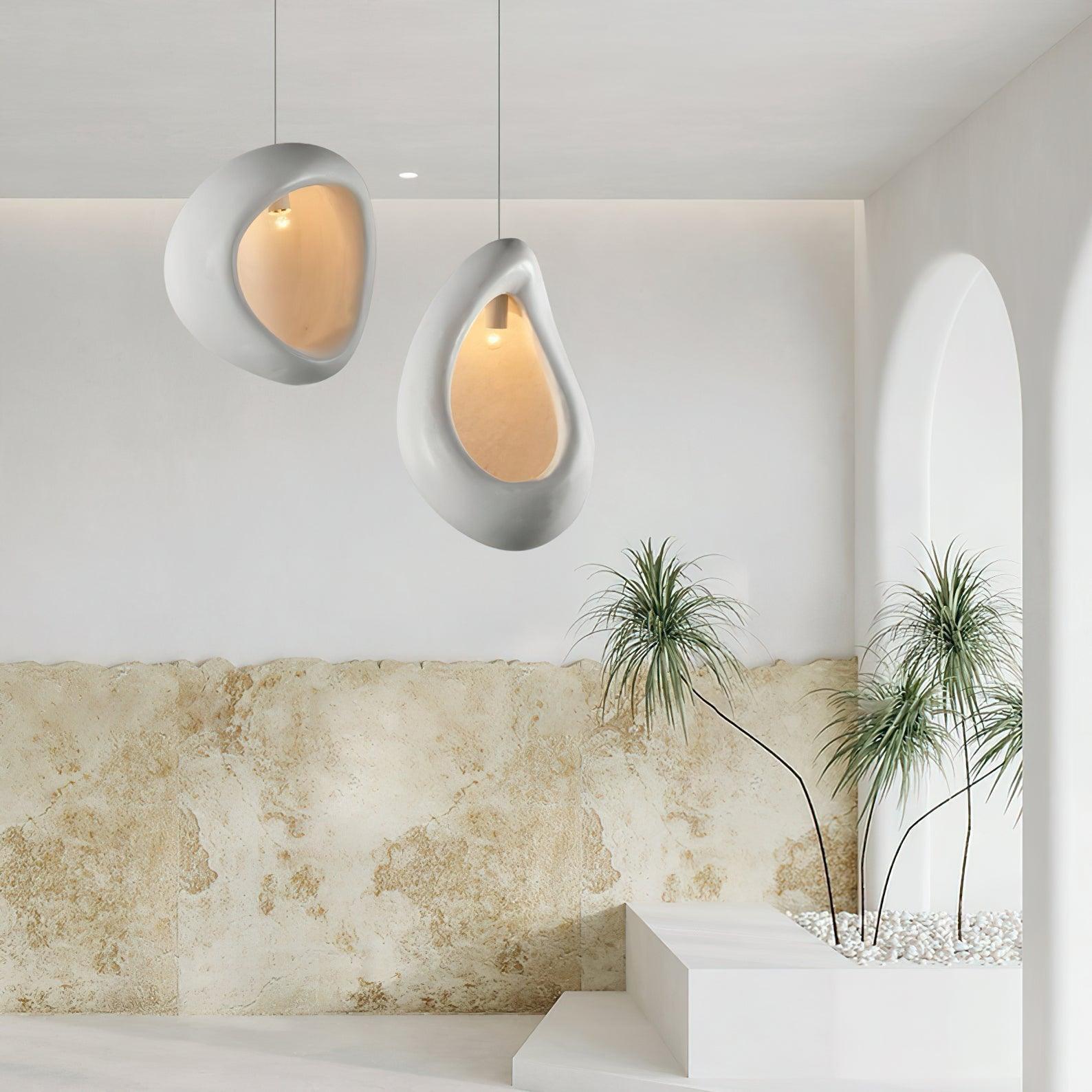 Solara Suspension en Forme de Goutte Creuse Wabi Sabi - Neutralighting