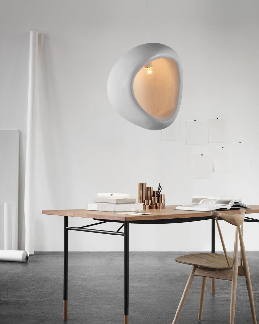 Solara Suspension en Forme de Goutte Creuse Wabi Sabi - Neutralighting