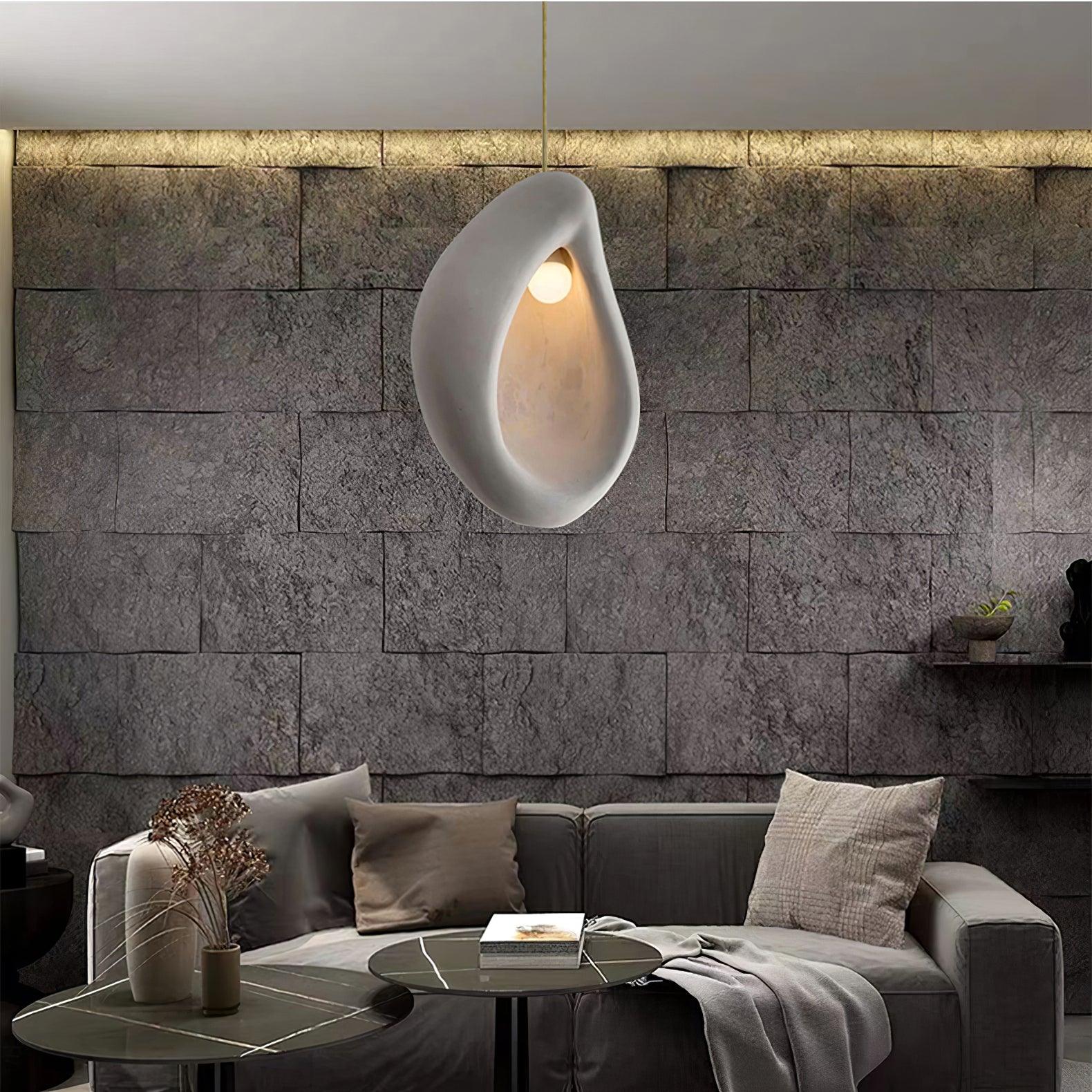 Solara Suspension en Forme de Goutte Creuse Wabi Sabi - Neutralighting