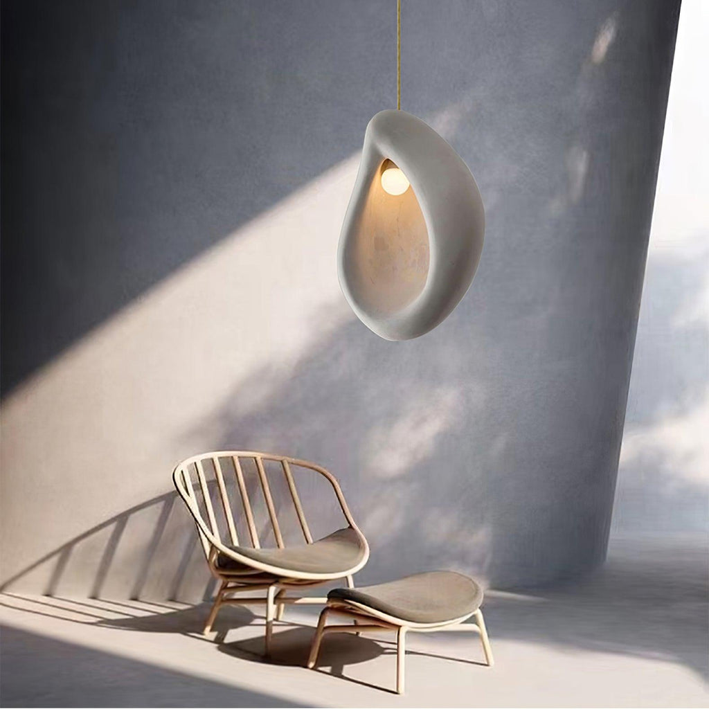 Solara Suspension en Forme de Goutte Creuse Wabi Sabi - Neutralighting