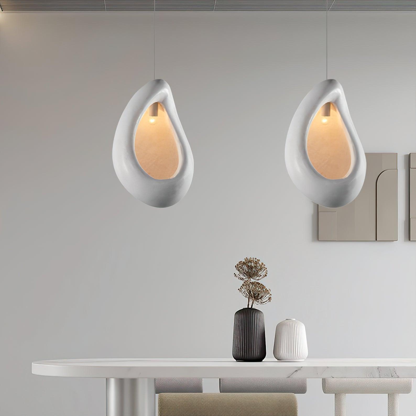 Solara Suspension en Forme de Goutte Creuse Wabi Sabi - Neutralighting
