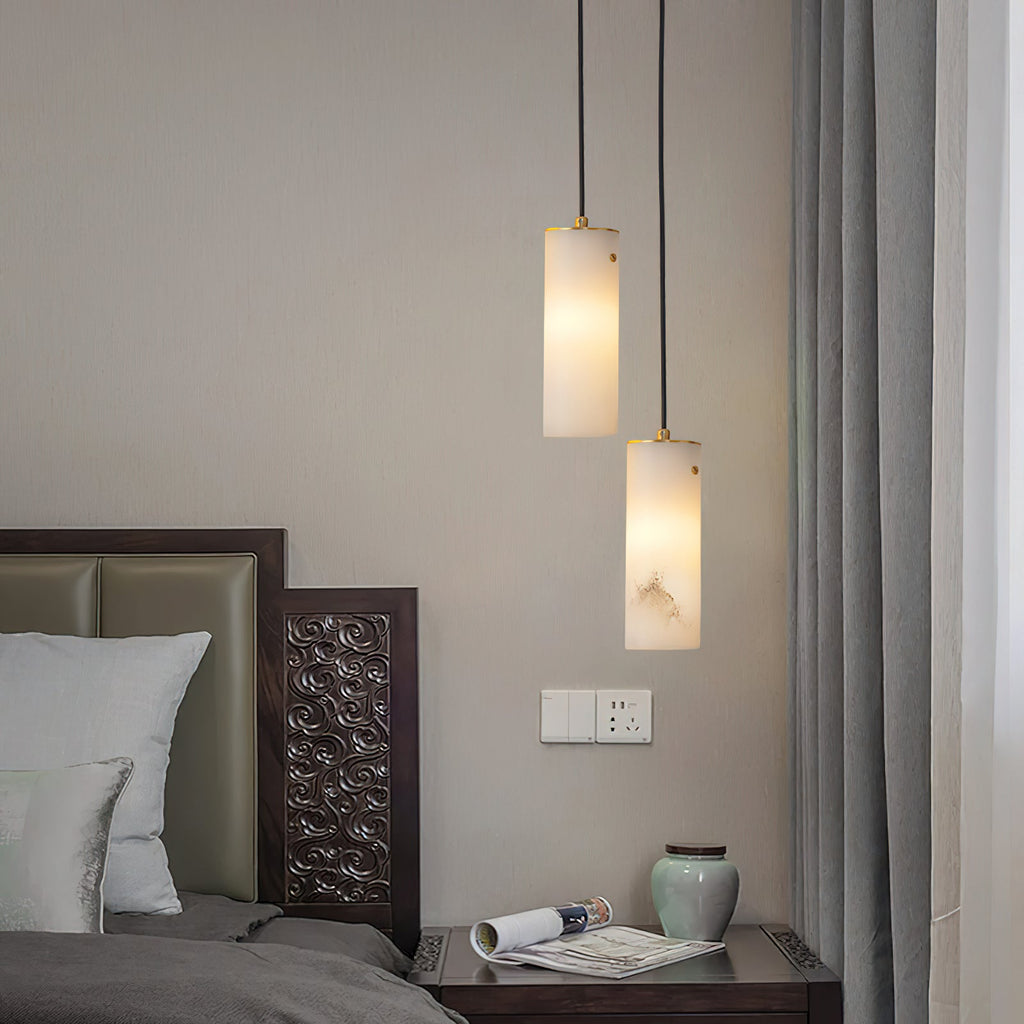 Lyvina Suspension Verticale Minimaliste Moderne en Albâtre - Neutralighting