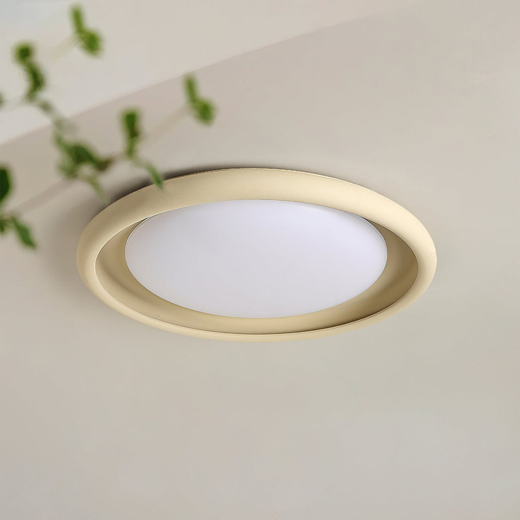 Nuria Plafonnier Ronde Silhouette Minimaliste Ambiance - Neutralighting