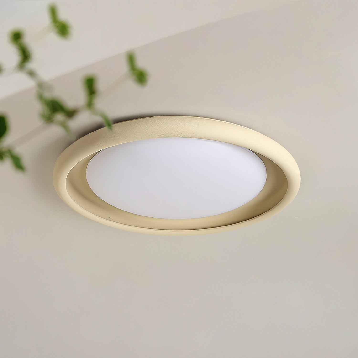Nuria Plafonnier Ronde Silhouette Minimaliste Ambiance - Neutralighting