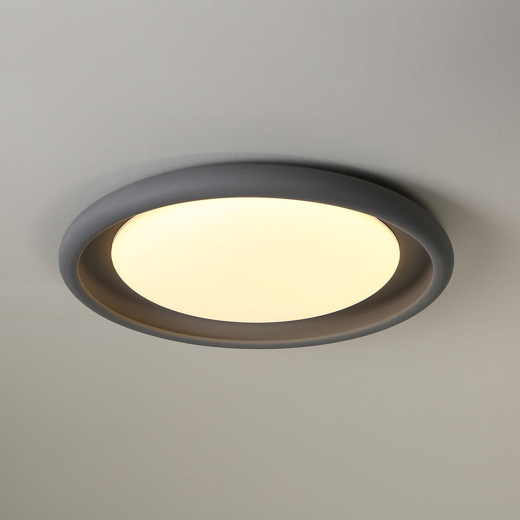 Nuria Plafonnier Ronde Silhouette Minimaliste Ambiance - Neutralighting