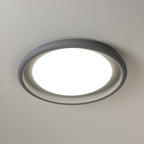 Nuria Lumière de pPlafond en Acrylique Circulaire Minimaliste en Béton - Neutralighting