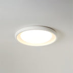 Nuria Lumière de pPlafond en Acrylique Circulaire Minimaliste en Béton - Neutralighting