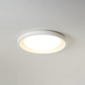 Nuria Lumière de pPlafond en Acrylique Circulaire Minimaliste en Béton - Neutralighting