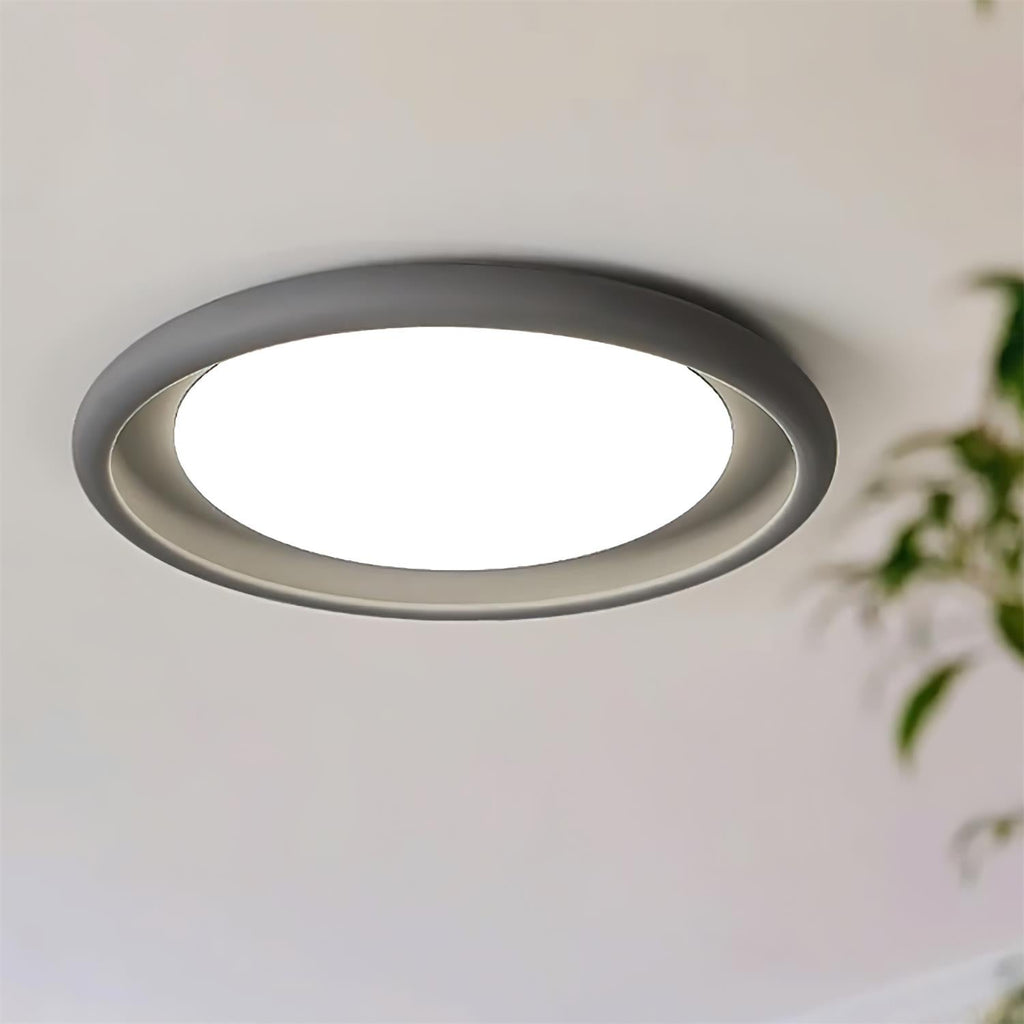 Nuria Plafonnier Ronde Silhouette Minimaliste Ambiance - Neutralighting