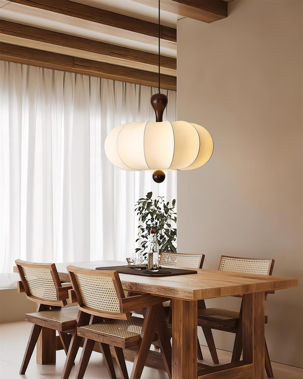 Jovian Suspension Sculptée Blanche - Neutralighting