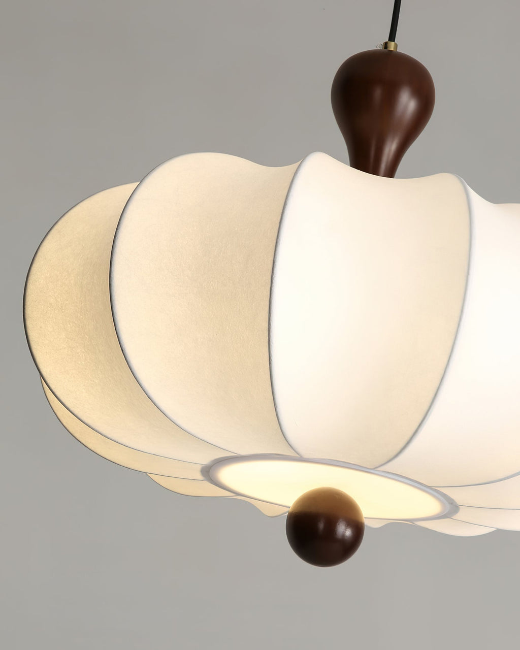 Jovian Suspension Sculptée Blanche - Neutralighting
