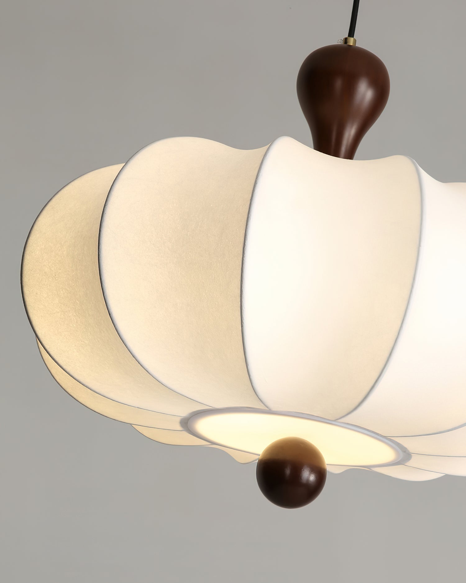 Jovian Suspension Sculptée Blanche - Neutralighting
