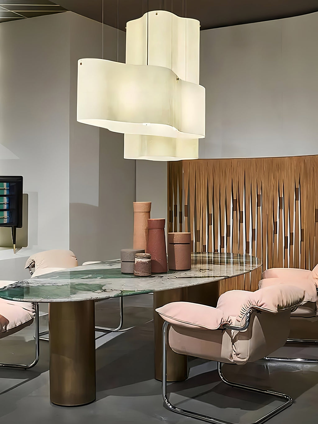 Evelan Lampe Pendante Forme Nuage Art Moderne - Neutralighting