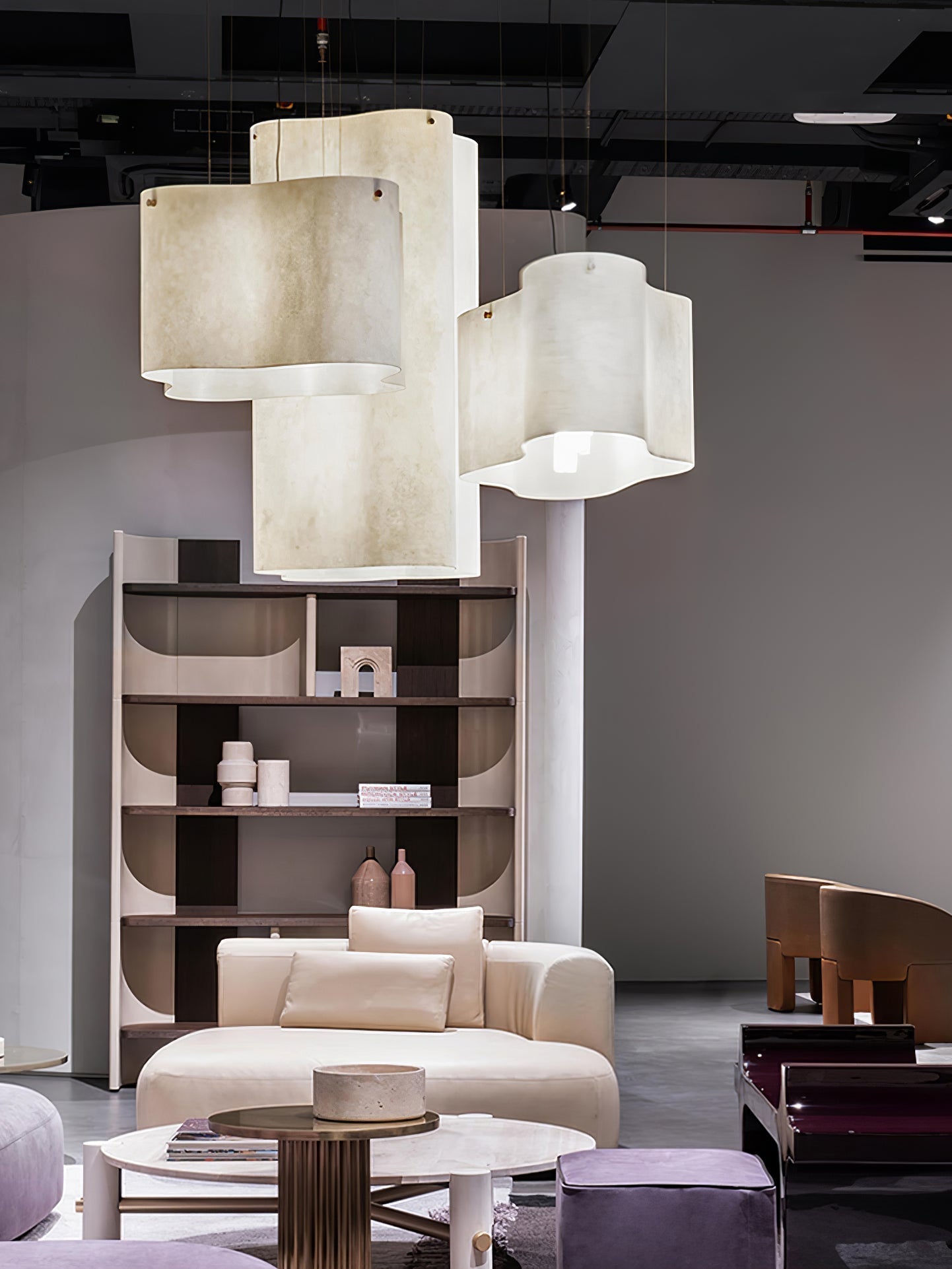 Evelan Lampe Pendante Forme Nuage Art Moderne - Neutralighting