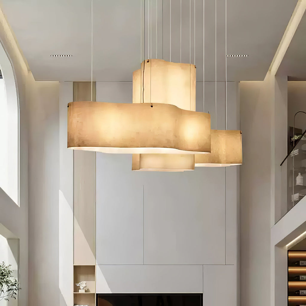 Evelan Lampe Pendante Forme Nuage Art Moderne - Neutralighting