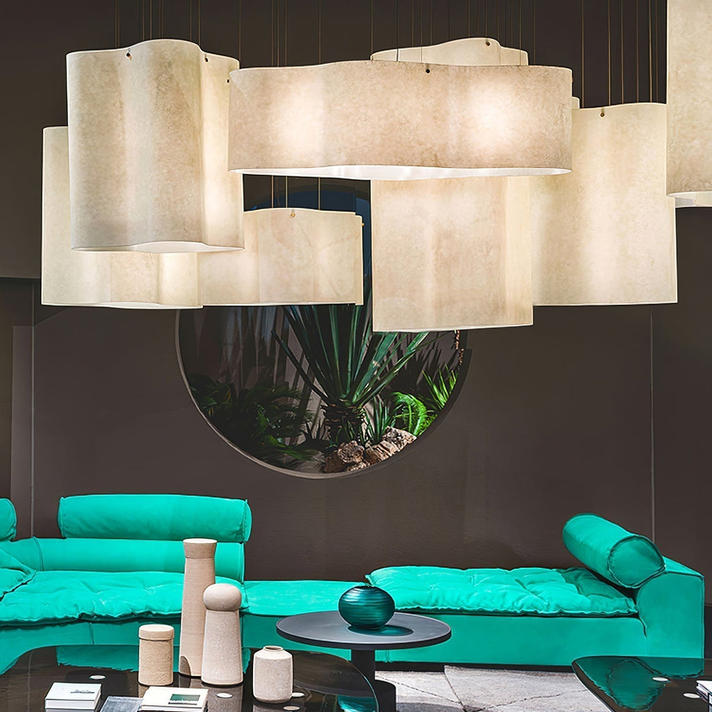 Evelan Lampe Pendante Forme Nuage Art Moderne - Neutralighting