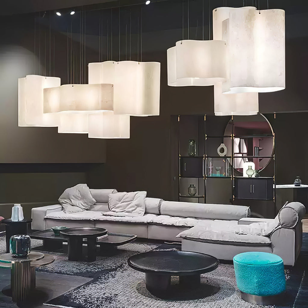 Evelan Lampe Pendante Forme Nuage Art Moderne - Neutralighting