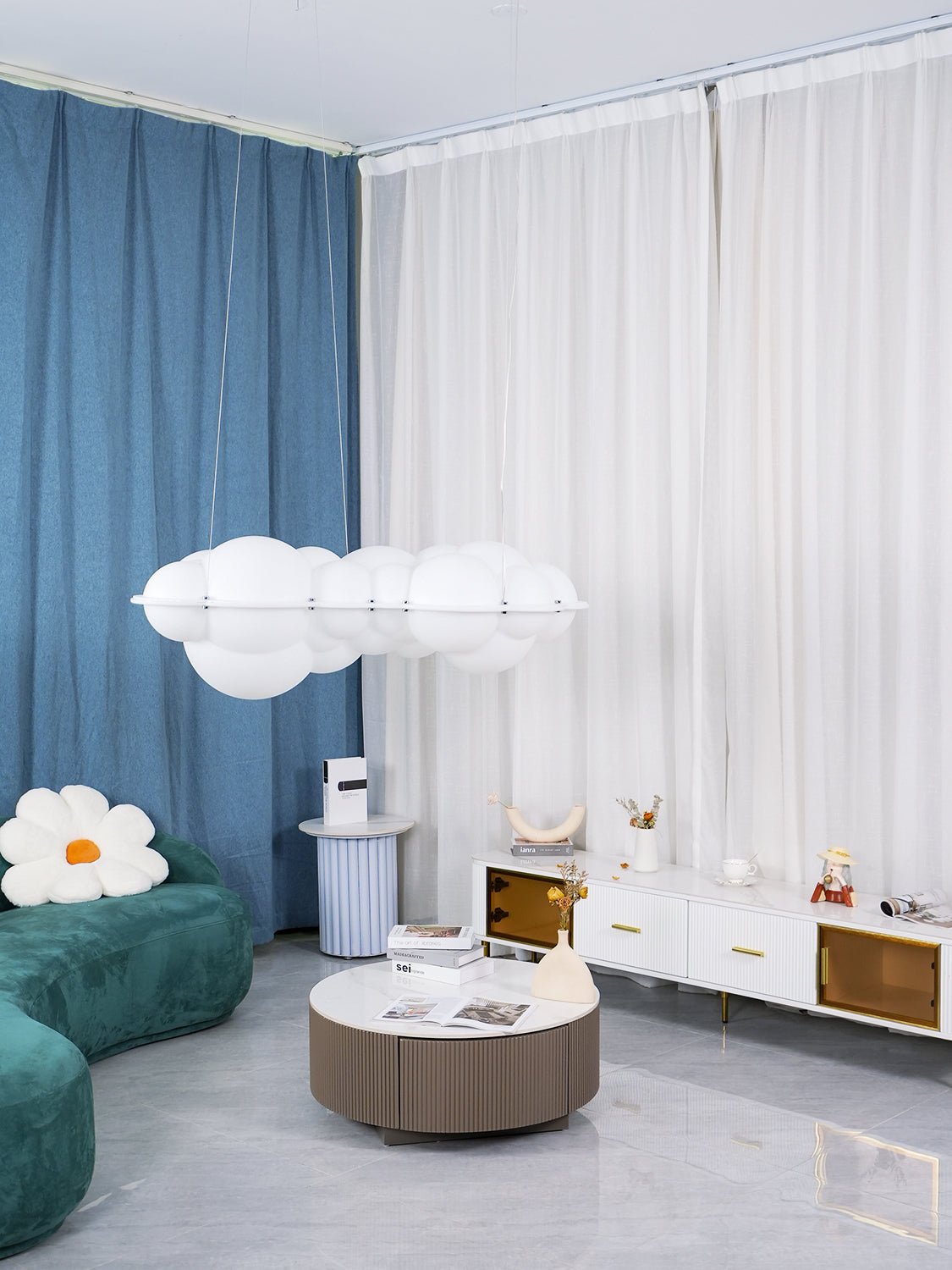 Solvian Lampe Pendante Artistique en PE - Neutralighting