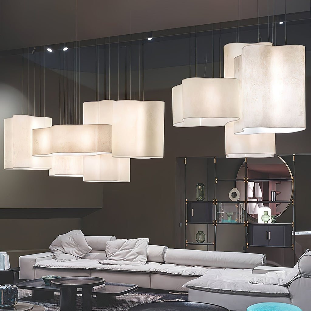 Evelan Lampe Pendante Forme Nuage Art Moderne - Neutralighting
