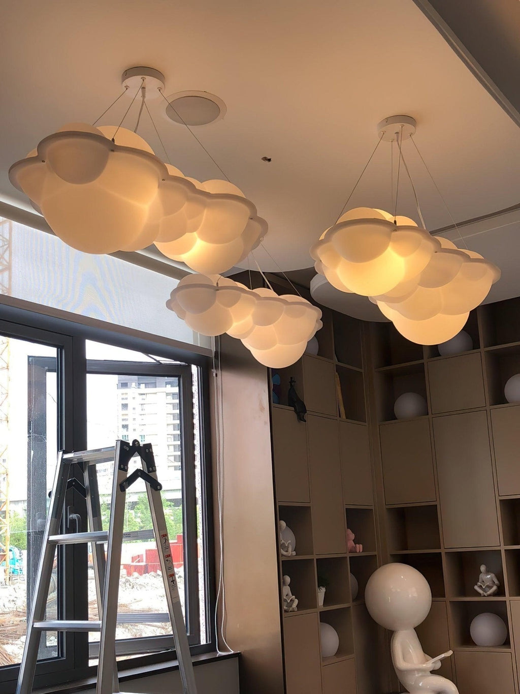 Solvian Lampe Pendante Artistique en PE - Neutralighting