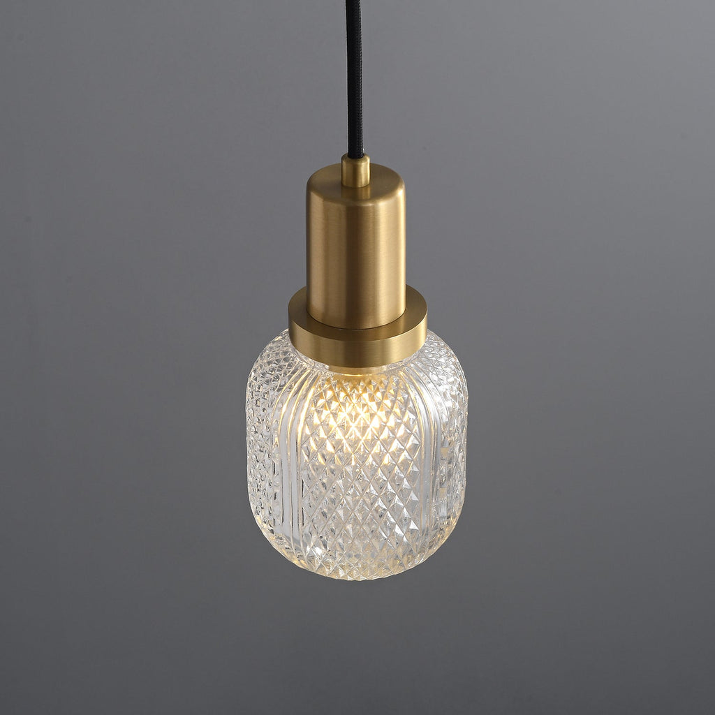 Cacarir Suspension en Laiton et Verre Premium - Neutralighting