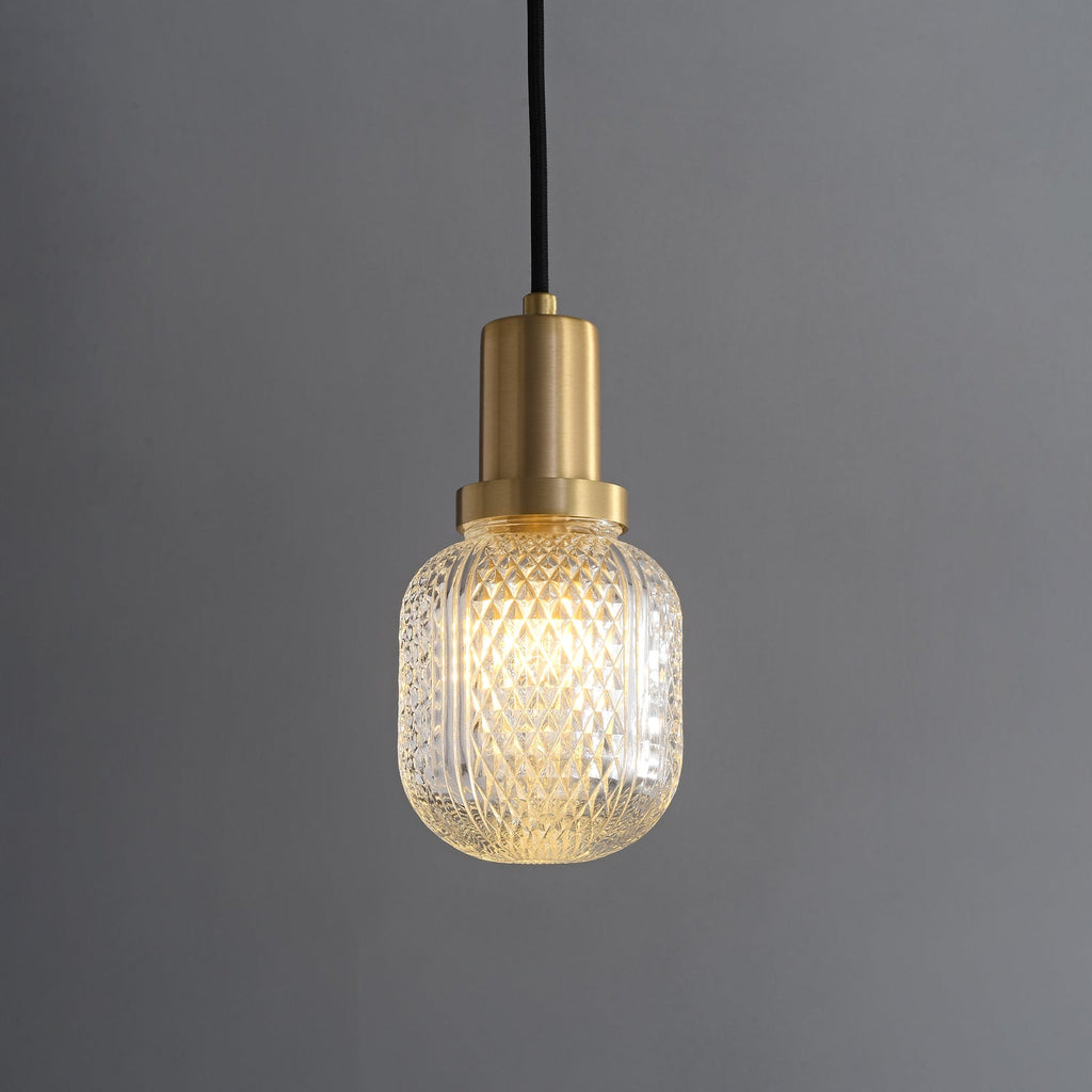 Cacarir Suspension en Laiton et Verre Premium - Neutralighting