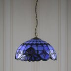Tiffany Vintage LED Suspension Métal/Verre Chambre À Coucher - Neutralighting