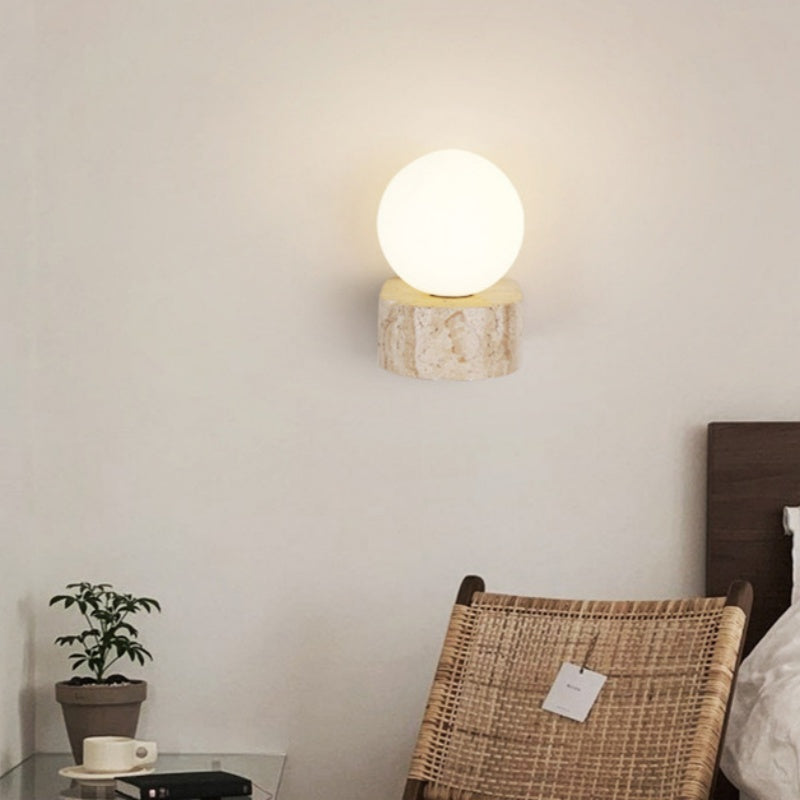 Avi Créative Intérieur Applique Murale Verre/Marbre Salle d'étude/Salon - Neutralighting