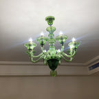 Silva Rétro Lustre Métal Verre Salon Salle à Manger - Neutralighting